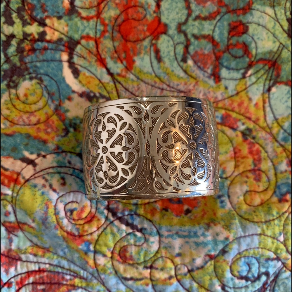 Brighton silver hinge bracelet